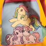 Loungefly My Little Pony Color Block Pastel Bright Mini Backpack