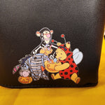 Winnie the Pooh Skeleton Tigger Halloween Glow In Dark Wallet