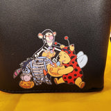 Winnie the Pooh Skeleton Tigger Halloween Glow In Dark Wallet