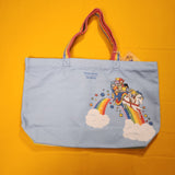 Loungefly Rainbow Brite The Color Kids Canvas Tote Bag Large Weekender Beach Bag