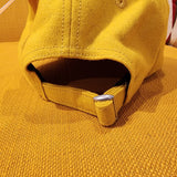 Winnie the Pooh Wool Embroidered Yellow Dad Hat