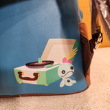 Lilo & Stitch Vinyl Record Player Music Mini Backpack