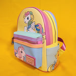Loungefly My Little Pony Color Block Pastel Bright Mini Backpack