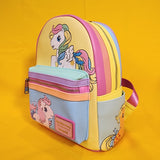 Loungefly My Little Pony Color Block Pastel Bright Mini Backpack