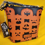 Loungefly Jack-o'-Lantern Glow in the Dark Pumpkin Halloween Crossbody Bag