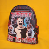 Loungefly Terrifier Art The Clown Splatter Halloween Horror Movie Mini Backpack
