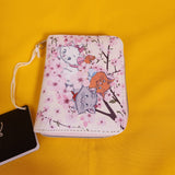 Loungefly Disney The Aristocats Kittens Cherry Blossom Marie Zip Wallet