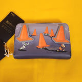 Loungefly Disney Pixar Toy Story 2 Walking Cones Scene Moveable Zip Wallet