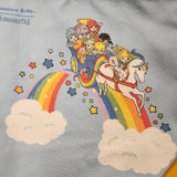 Loungefly Rainbow Brite The Color Kids Canvas Tote Bag Large Weekender Beach Bag