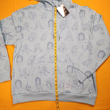 Cakeworthy Wizard of Oz Pull Over Hoodie AOP Theres No Place Like Home XLarge