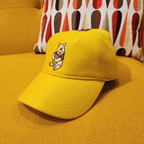 Winnie the Pooh Wool Embroidered Yellow Dad Hat