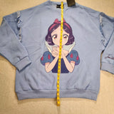Princess Anime Snow White Sweatshirt Crewneck Pullover Women XL