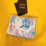 Lilo and Stitch Scrump Ducks Ducklings Floral Zip Wallet