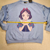 Princess Anime Snow White Sweatshirt Crewneck Pullover Women XL