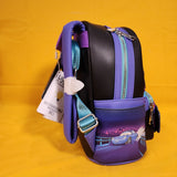 Loungefly Disney Cars Lightning McQueen & Sally Nighttime Light-Up Mini Backpack