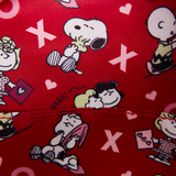 Loungefly Peanuts Snoopy & Woodstock Valentine's Day Heart Letter Mini Backpack