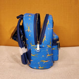 Peter Pan Flying TinkerBell AOP Blue Mini Backpack