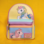Loungefly My Little Pony Color Block Pastel Bright Mini Backpack