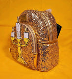 Beauty And The Beast Lumiere Sequin Series Mini Backpack
