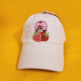 Strawberry Shortcake Patch Corduroy Dad Cap Embroidered Adjustable Baseball Hat