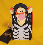 Winnie the Pooh Skeleton Tigger Halloween Glow In Dark Wallet