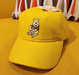Winnie the Pooh Wool Embroidered Yellow Dad Hat