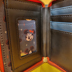 Mickey & Minnie Broom Ride Halloween Glow-in-the-Dark Wallet