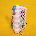 Loungefly Disney Minnie Mouse Vacation Style Poolside Pink Zip Around Wallet