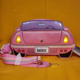 Loungefly Barbie Corvette Light-Up Figural Crossbody Handbag with Coin Purse
