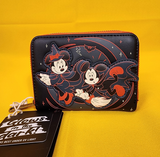 Mickey & Minnie Broom Ride Halloween Glow-in-the-Dark Wallet