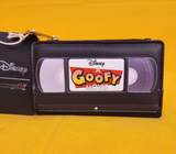Loungefly Disney A Goofy Movie VHS Tape Figural Flap Wallet