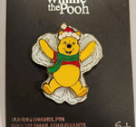 Winnie the Pooh Snow Angel Pooh Bear Moving Arms Enamel Pin