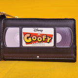 Loungefly Disney A Goofy Movie VHS Tape Figural Flap Wallet