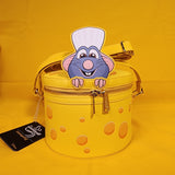 Loungefly Disney Pixar Ratatouille Remy Cheese Strawberry Scented Crossbody Bag