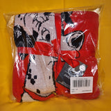 Cakeworthy Disney 101 Dalmatians Puppies Woven Knit Throw Blanket Red
