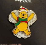 Winnie the Pooh Snow Angel Pooh Bear Moving Arms Enamel Pin