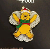 Winnie the Pooh Snow Angel Pooh Bear Moving Arms Enamel Pin
