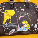 Loungefly Disney Alice In Wonderland Floating Bottle Character Satchel Handbag