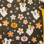 Loungefly Disney Mickey & Minnie Floral Cute Ghost Unisex Tee Halloween Size S