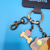 Lady And The Tramp Lady Sleeping Basket Keychain Charm