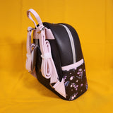 Loungefly Disney Peter Pan Tinker Bell Floral Lilly Glow Soft Tag Mini Backpack