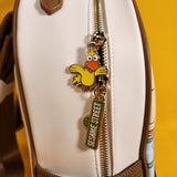 Sesame Street Block Characters Elmo , Oscar , Burt , Ernie Mini Backpack