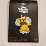 Winnie the Pooh Snow Angel Pooh Bear Moving Arms Enamel Pin