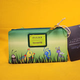Disney Pixar A Bug's Life Group Scene Flap Wallet
