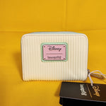 Loungefly Disney Lilo and Stitch Angel Corduroy Pastel Color Block Zip Wallet