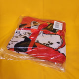 Cakeworthy Disney 101 Dalmatians Puppies Woven Knit Throw Blanket Red