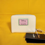 Loungefly Disney Lilo and Stitch Angel Corduroy Pastel Color Block Zip Wallet