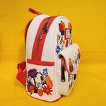 Loungefly Peanuts Snoopy Flowers Embroidered Envelope Letter Mini Backpack