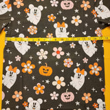Loungefly Disney Mickey & Minnie Floral Cute Ghost Unisex Tee Halloween Size S