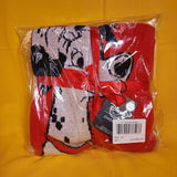 Cakeworthy Disney 101 Dalmatians Puppies Woven Knit Throw Blanket Red